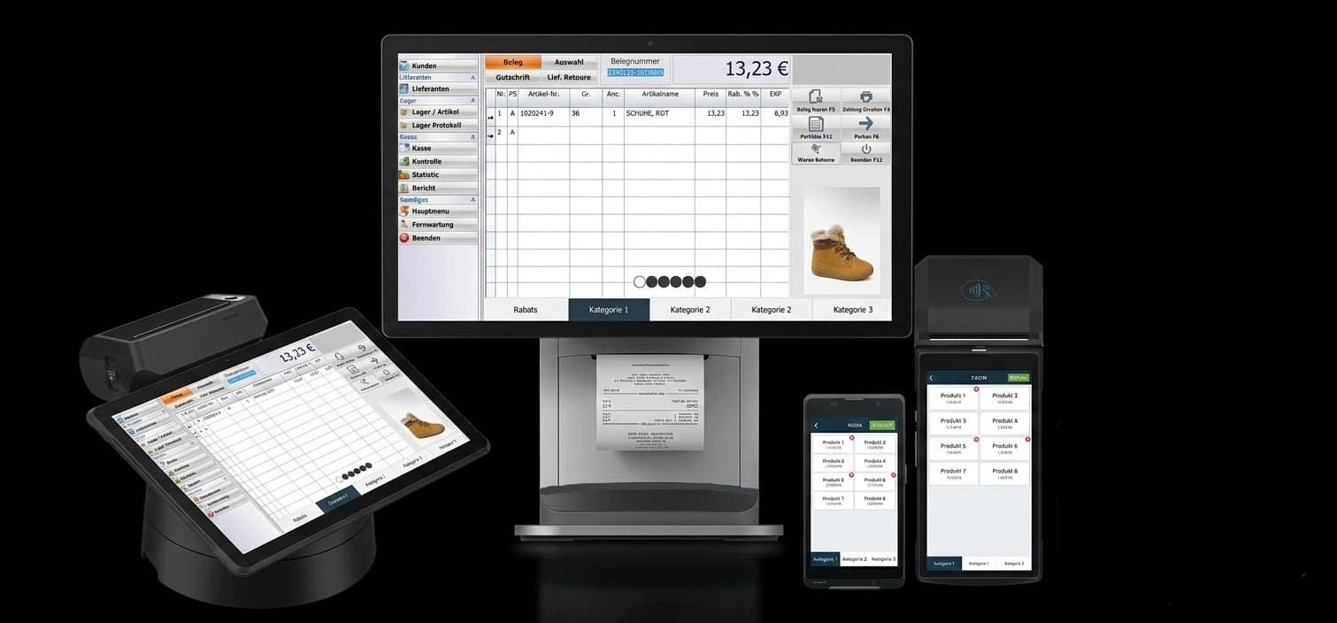Dein Kassensystem von SDI: So flexibel wie Du selbst.
