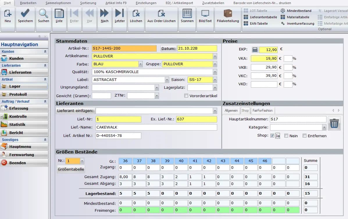 Modeprofi HDMV6-Lager1