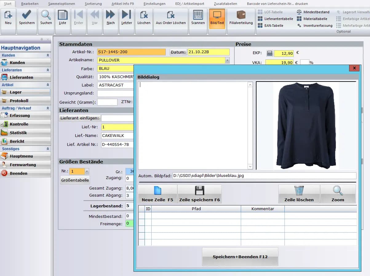 Modeprofi HDMV6-Lager2