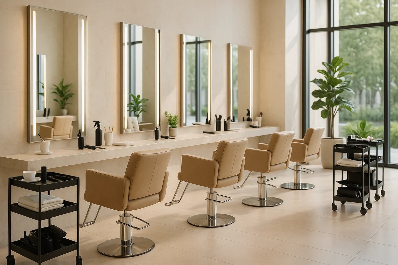 Einzelhandel – Friseur & Kosmetik