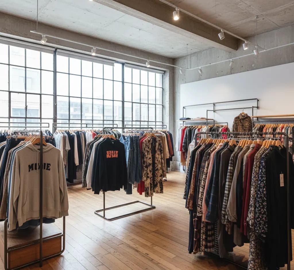 Einzelhandel – Second-Hand